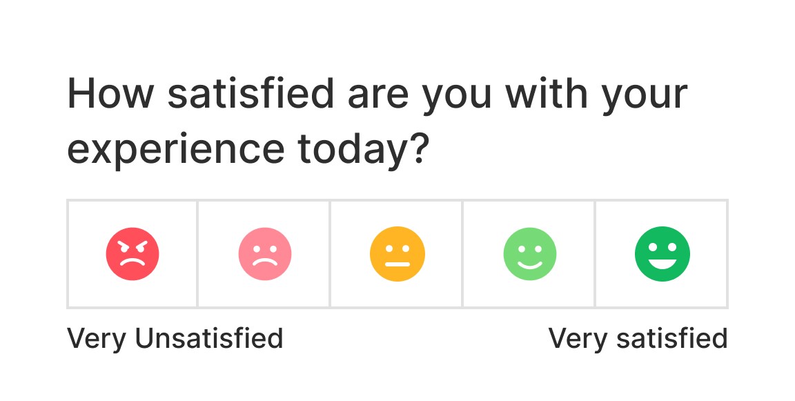 CSAT satisfaction scale image