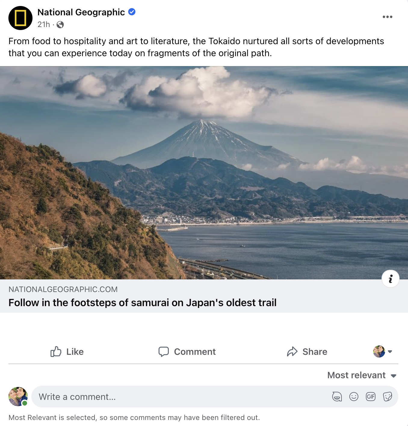 Nat Geo Hiding Likes