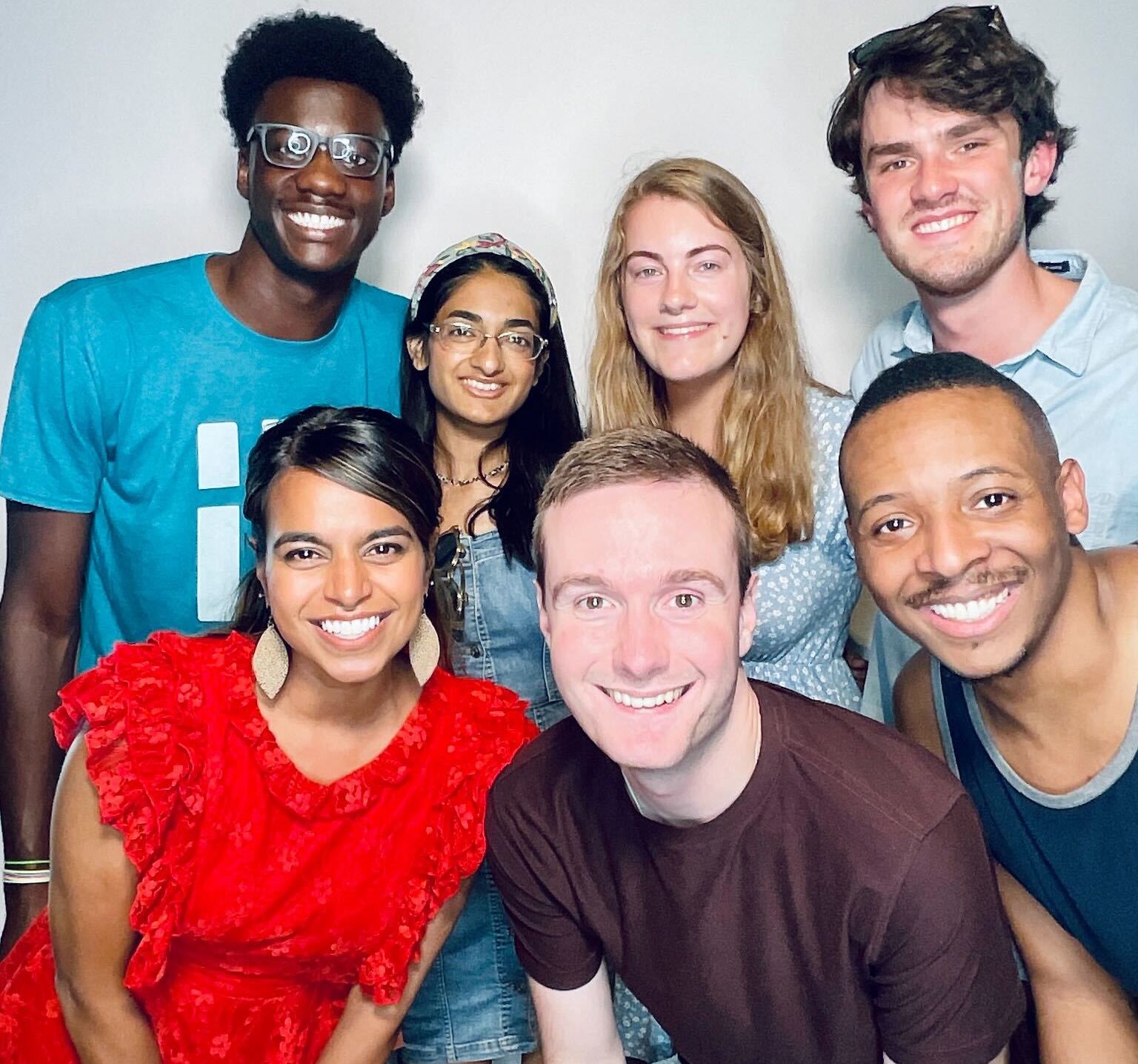 Julius Boateng and a group of colleagues from Sprout Social