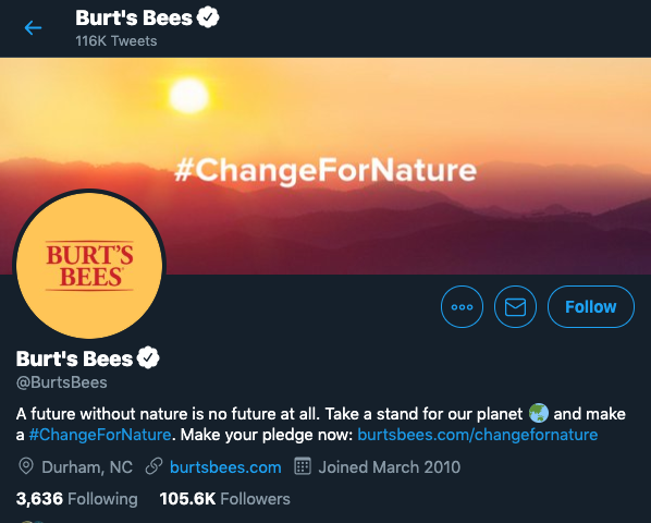 burtsbees twitter