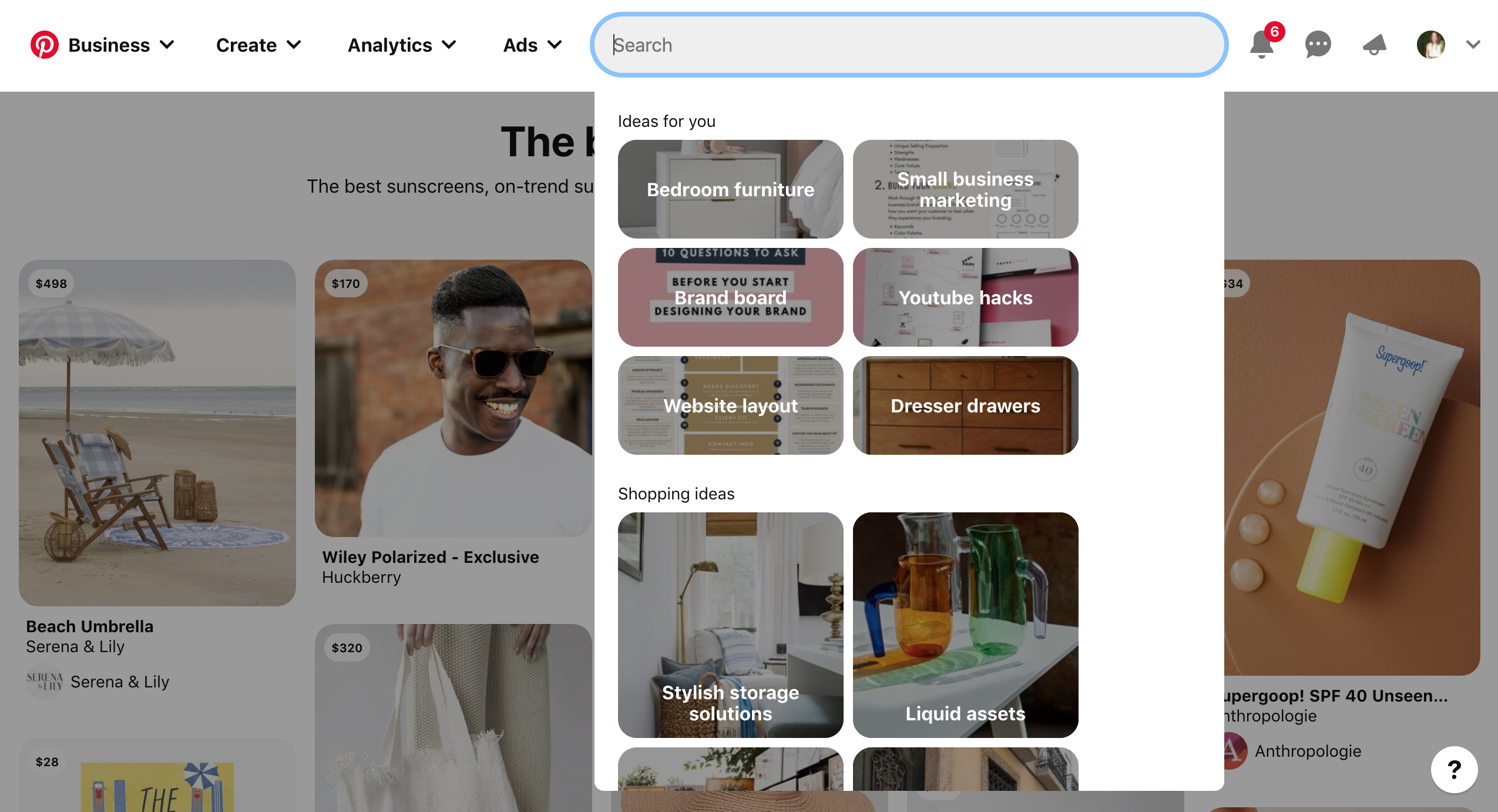 benefits of pinterest - spot emerging trends in search