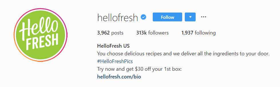Having an optimized profile is one of the most pressing Instagram tips for brands