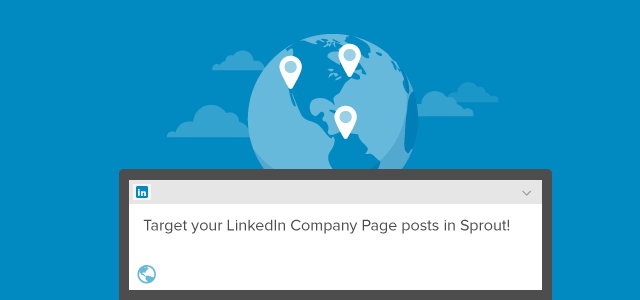 Target LinkedIn Company Page Status Updates in the New Compose Window